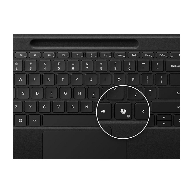 Aksesorë për tablet Microsoft Surface Pro Flex Keyboard / QWERTZ – Zezë - Figura 2