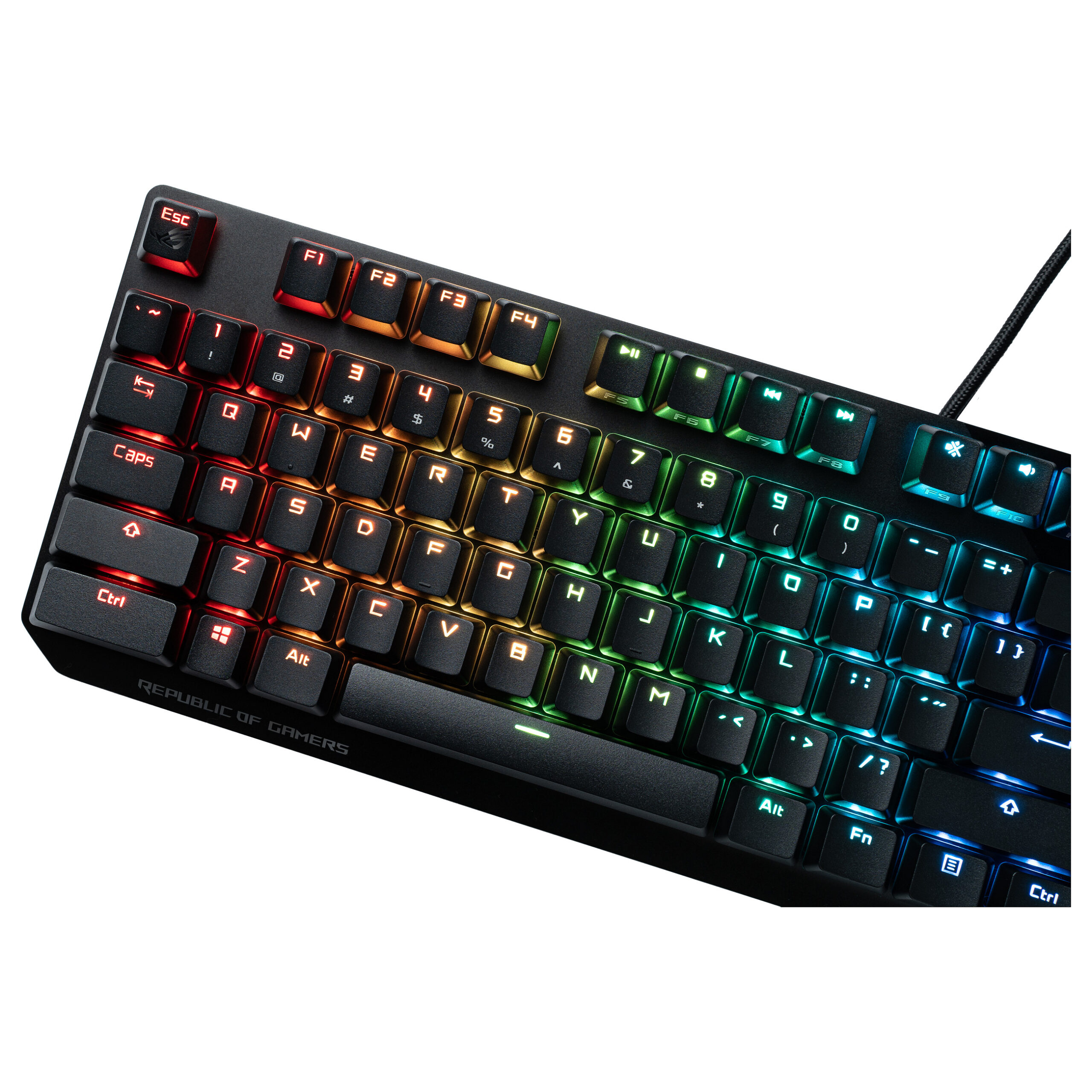 Set taste ASUS ASUS ROG PBT / 124 copë - Zezë - Figura 2