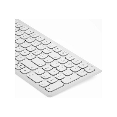 Combo(Tastierë&Maus) Wireless Alogic Echelon Compact / DE Layout - Bardhë - Figura 3