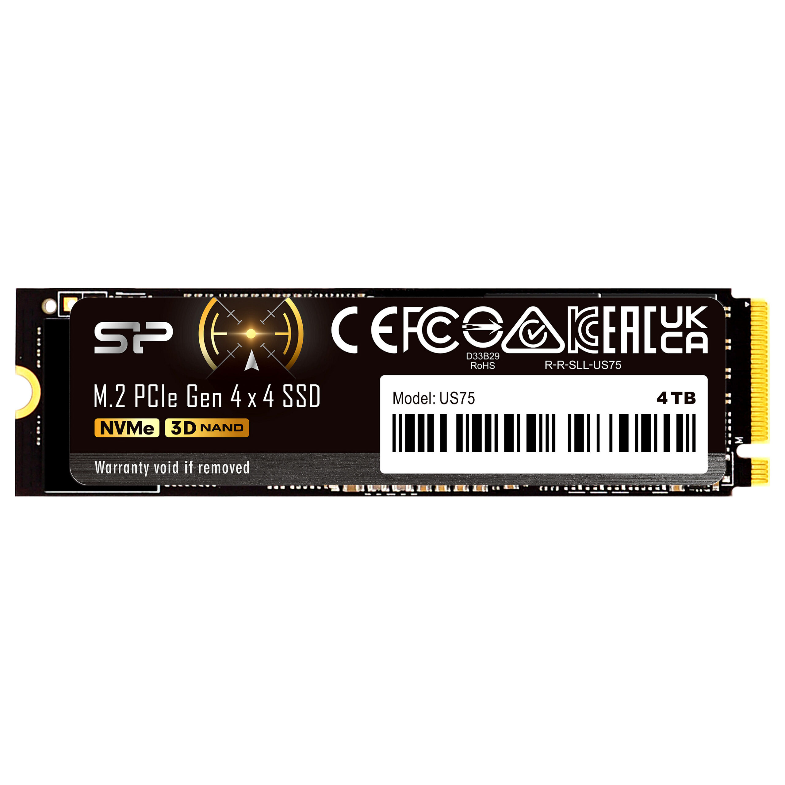SSD të Brendshme Silicon Power US75 M.2 2280 / 2TB / PCIe 4.0 x4 / NVMe