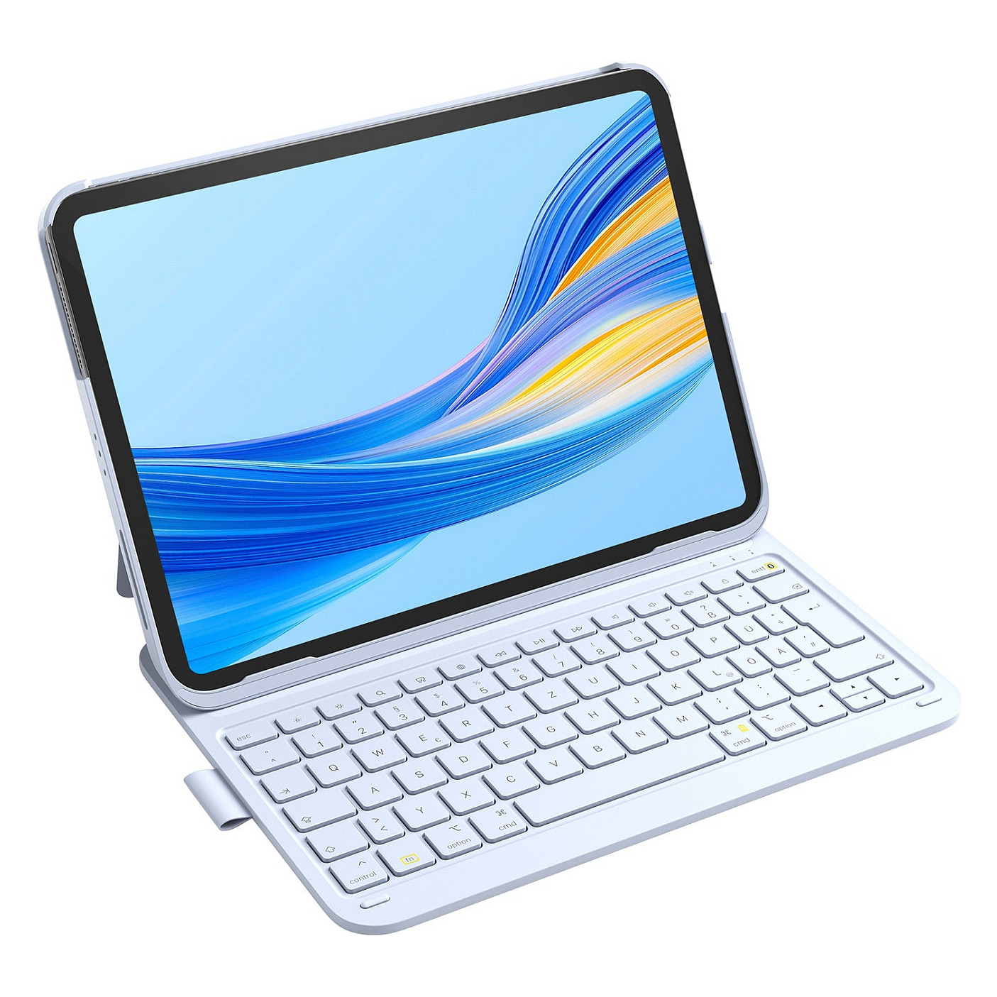 Aksesorë për tablet Inateck Keyboard Case for iPad Air 11″ / QWERTZ – Blu