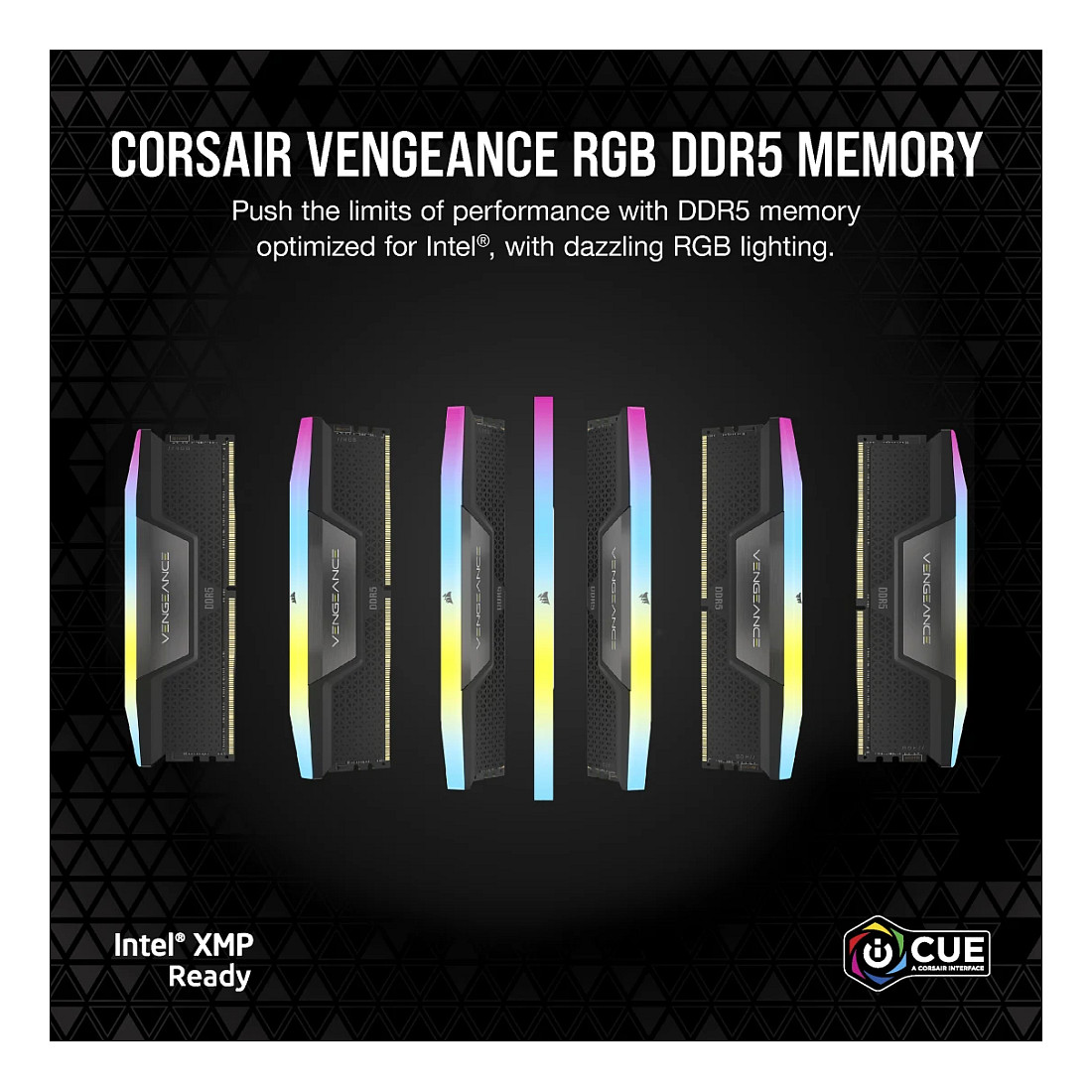 Ram Memorie DDR5 Corsair DIMM Vengeance RGB 8GB 5200MHz CL40 - Zezë - Figura 4