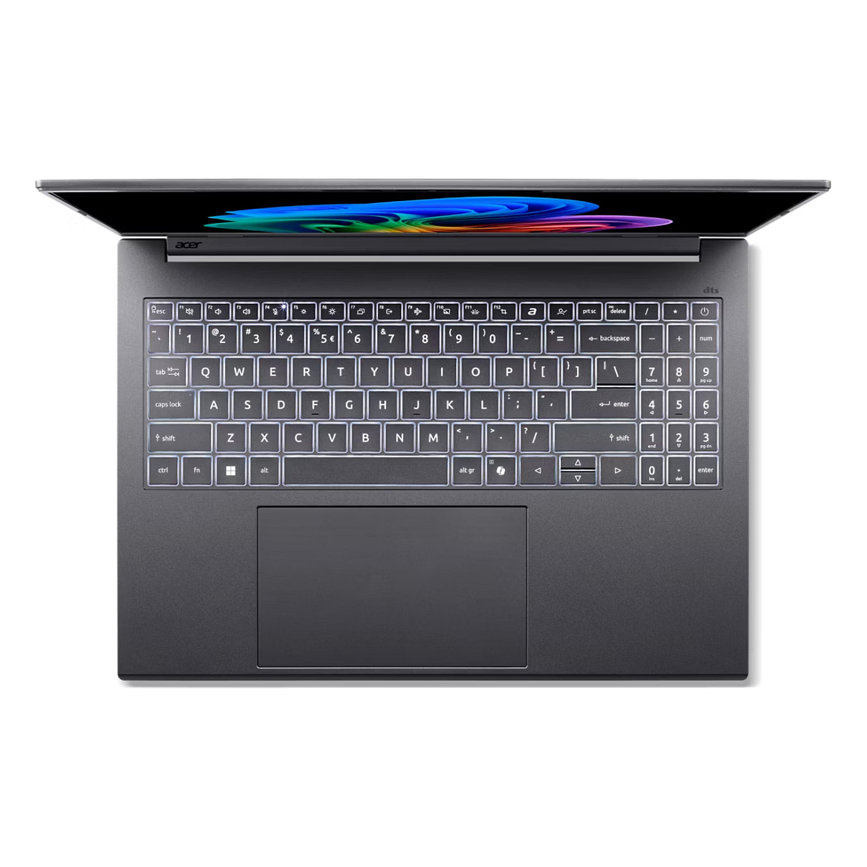 Laptop Acer Aspire 16 A16-52M-55DS / Ultra 5 226V / 16GB LPDDR5x / 512GB / 16" WUXGA IPS 60Hz / Intel Arc Graphics 130V / DE - Gri - Figura 5