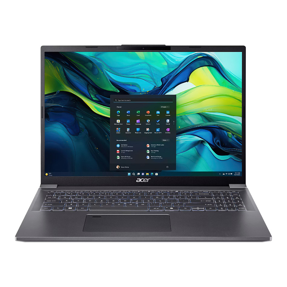 Laptop Acer Aspire 16 A16-71M-506P / Core 5 115U / 16GB LPDDR5x / 1TB / 16" WUXGA+ OLED 120Hz / Intel Graphics / DE - Gri