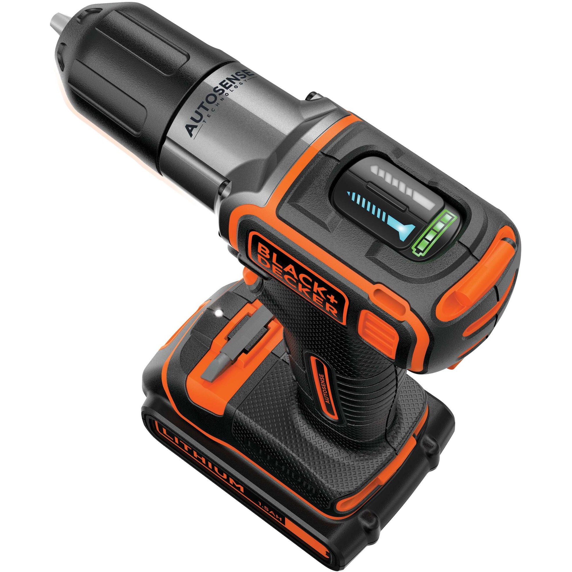 Vidator Goditës Black&Decker 18V 2 x 1.5Ah ASD18KB - Figura 2