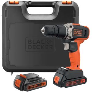 Vidator Goditës Black&Decker 18V 2x1.5Ah BCD003C2K
