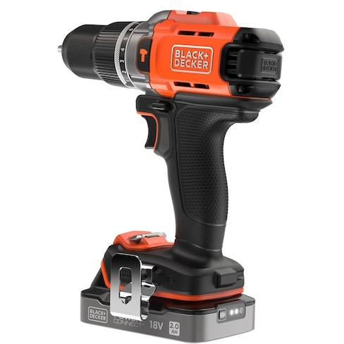 Black & Decker BCD383D2XK-QW 18V Cordless Hammer Drill - Figura 2