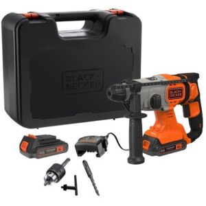 Black & Decker BCD900E2K 18V Cordless Rotary Hammer / SDS-Plus