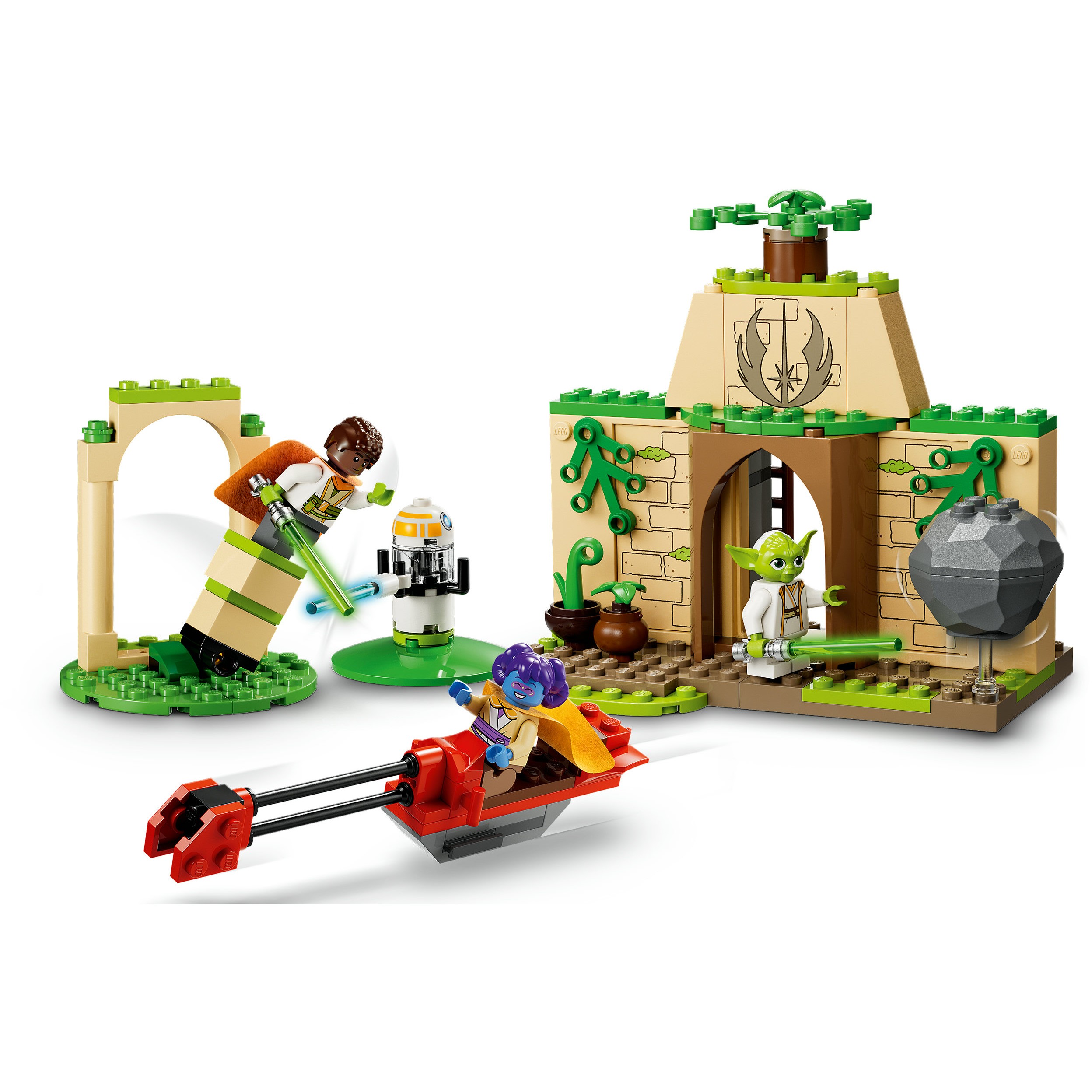 Lodër LEGO Star Wars - Tempulli Tenno Jedi - Figura 4