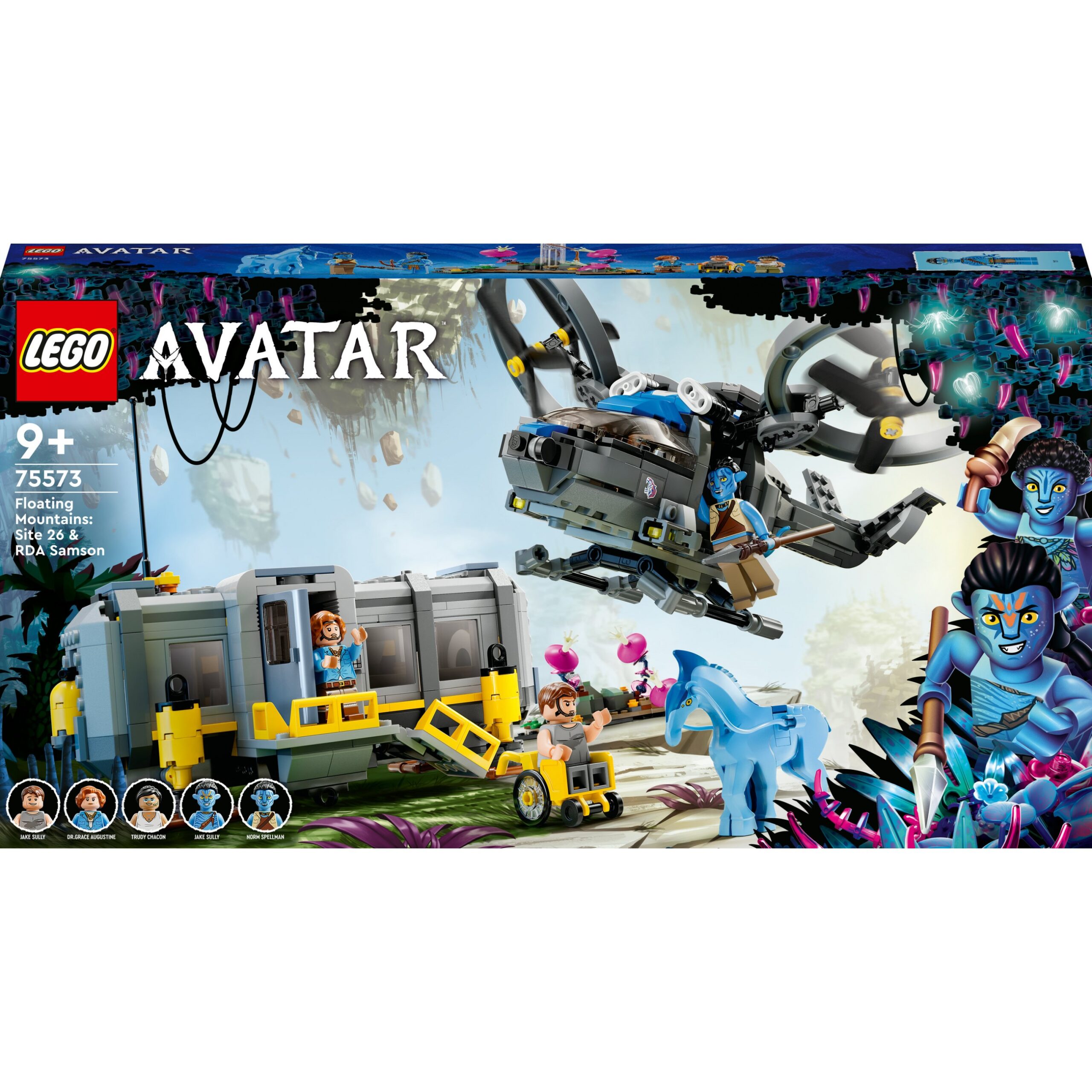 Lodër LEGO Avatar - Malet Fluturuese