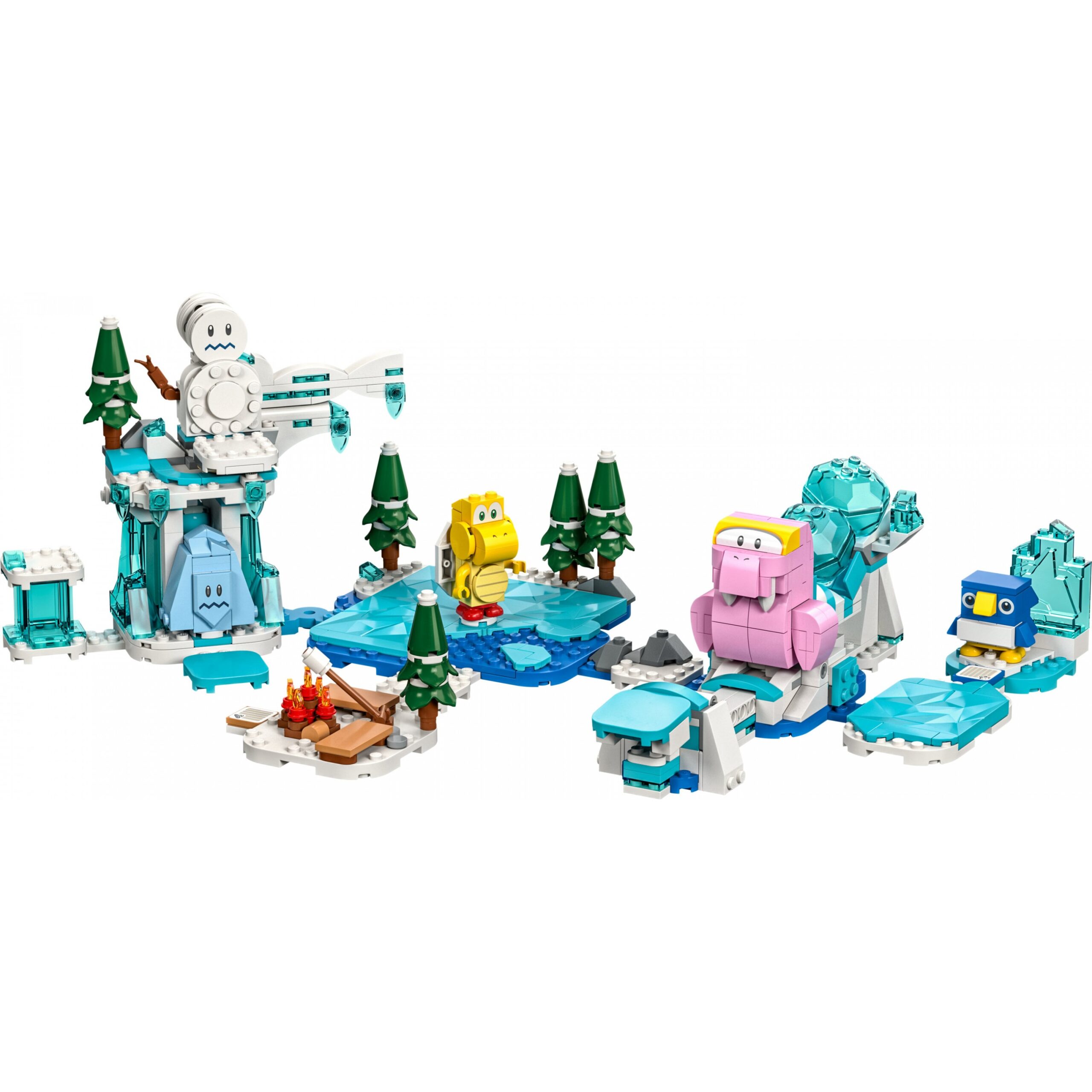 Lodër LEGO Super Mario - Mali me dëbor - Figura 2