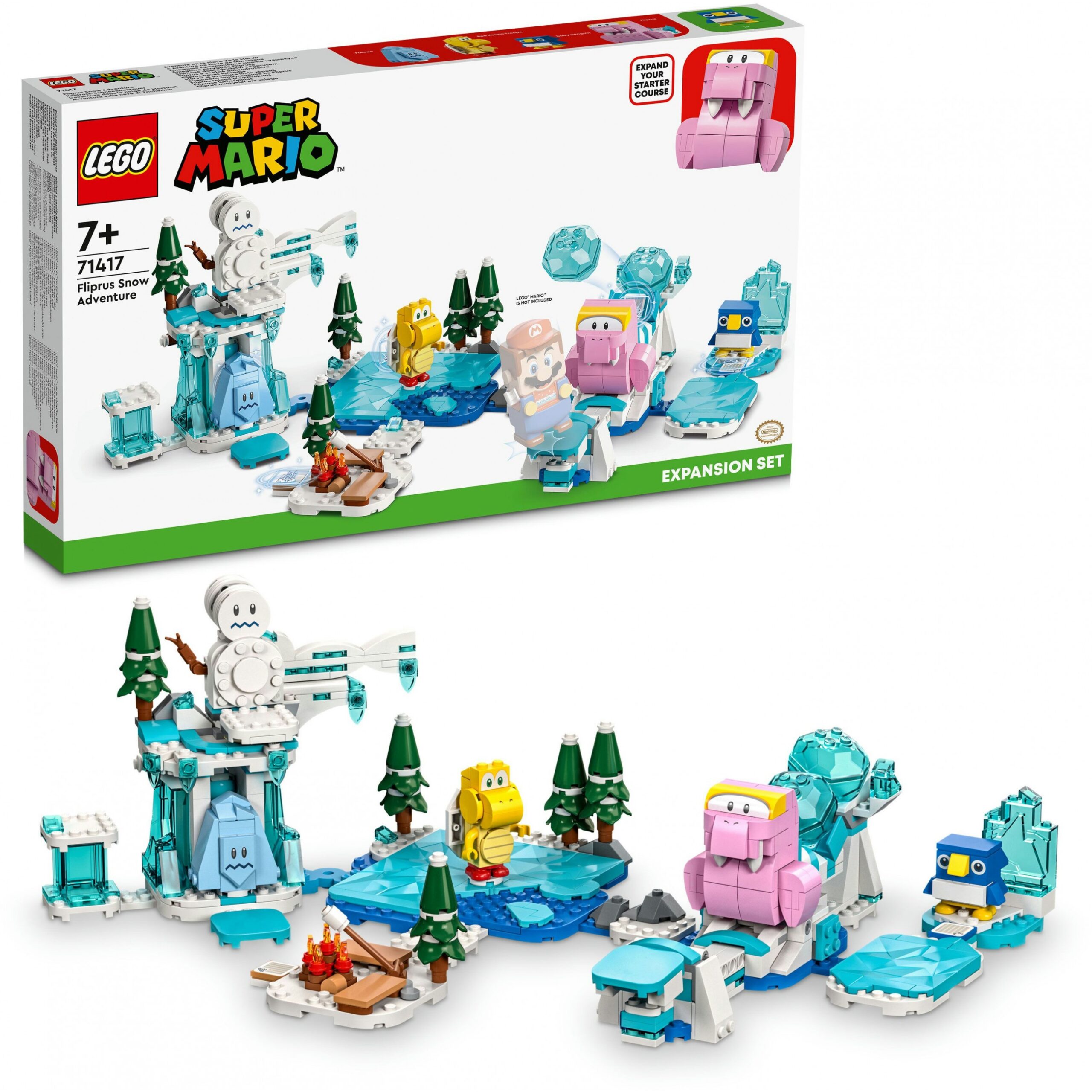 Lodër LEGO Super Mario - Mali me dëbor - Figura 3