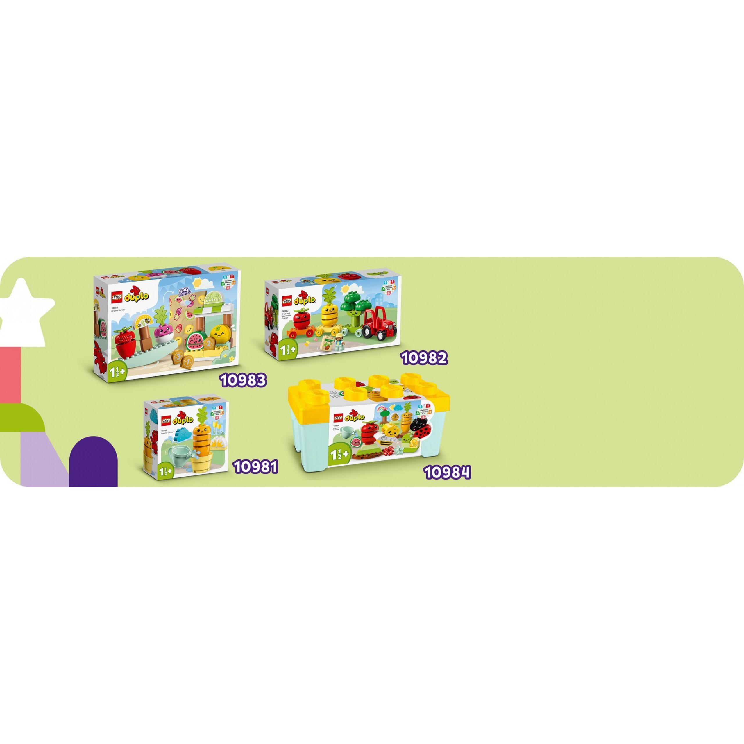 Lodër LEGO DUPLO - Market Organik - Figura 5