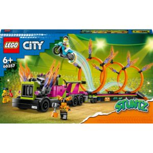 Lodër LEGO City Stuntz - Ringu i Zjarrit