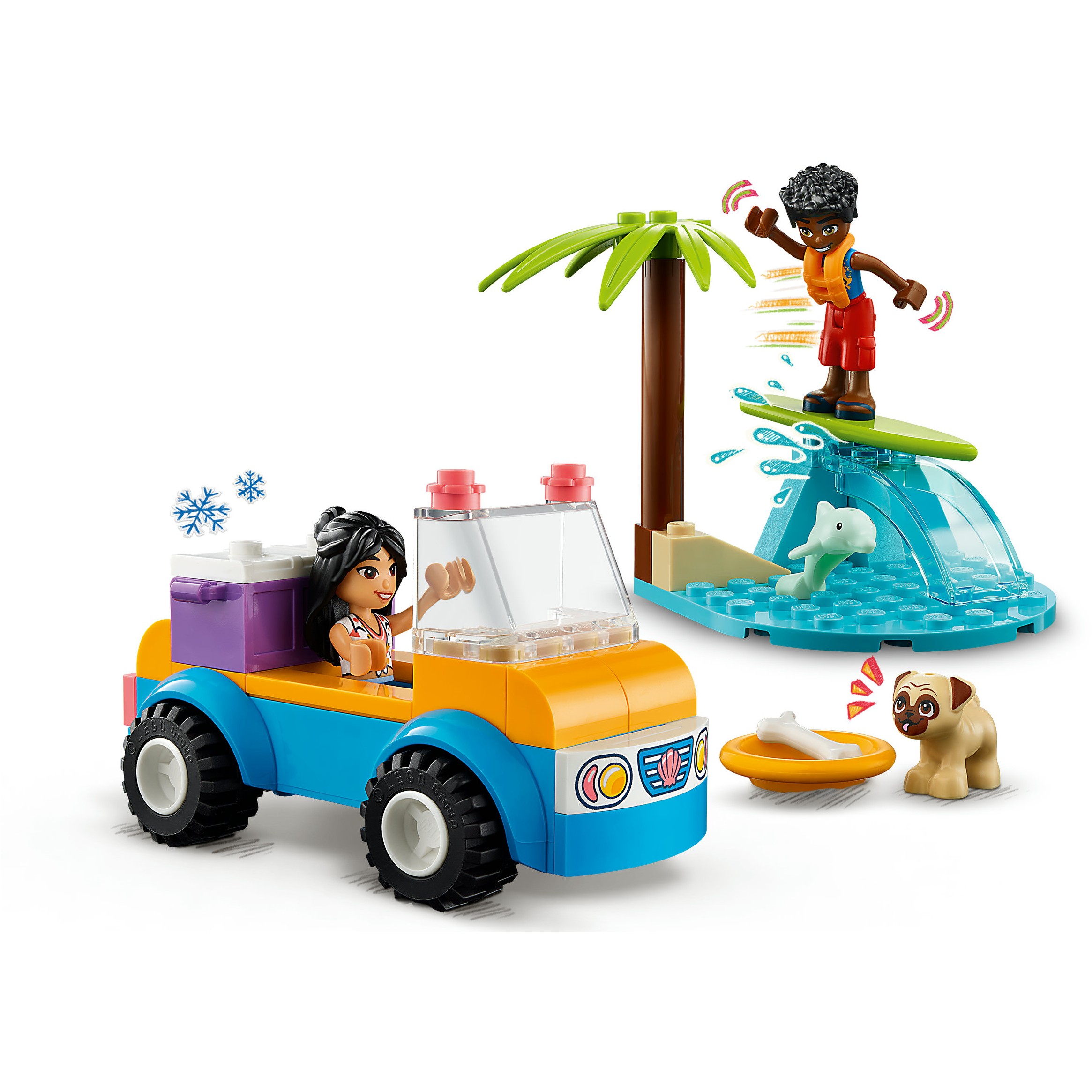 LEGO Friends Strandbuggy-Spa - Figura 4