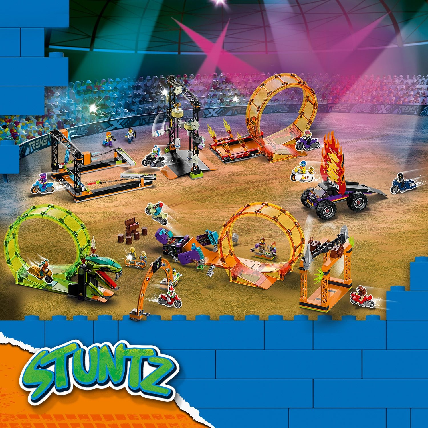 Lodër LEGO City Stuntz - Shimpaze Looping - Figura 5