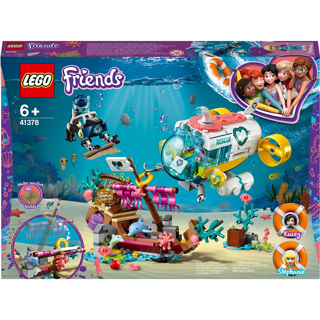 Lego Friends: Nënvarkë shpëtimi për delfinët