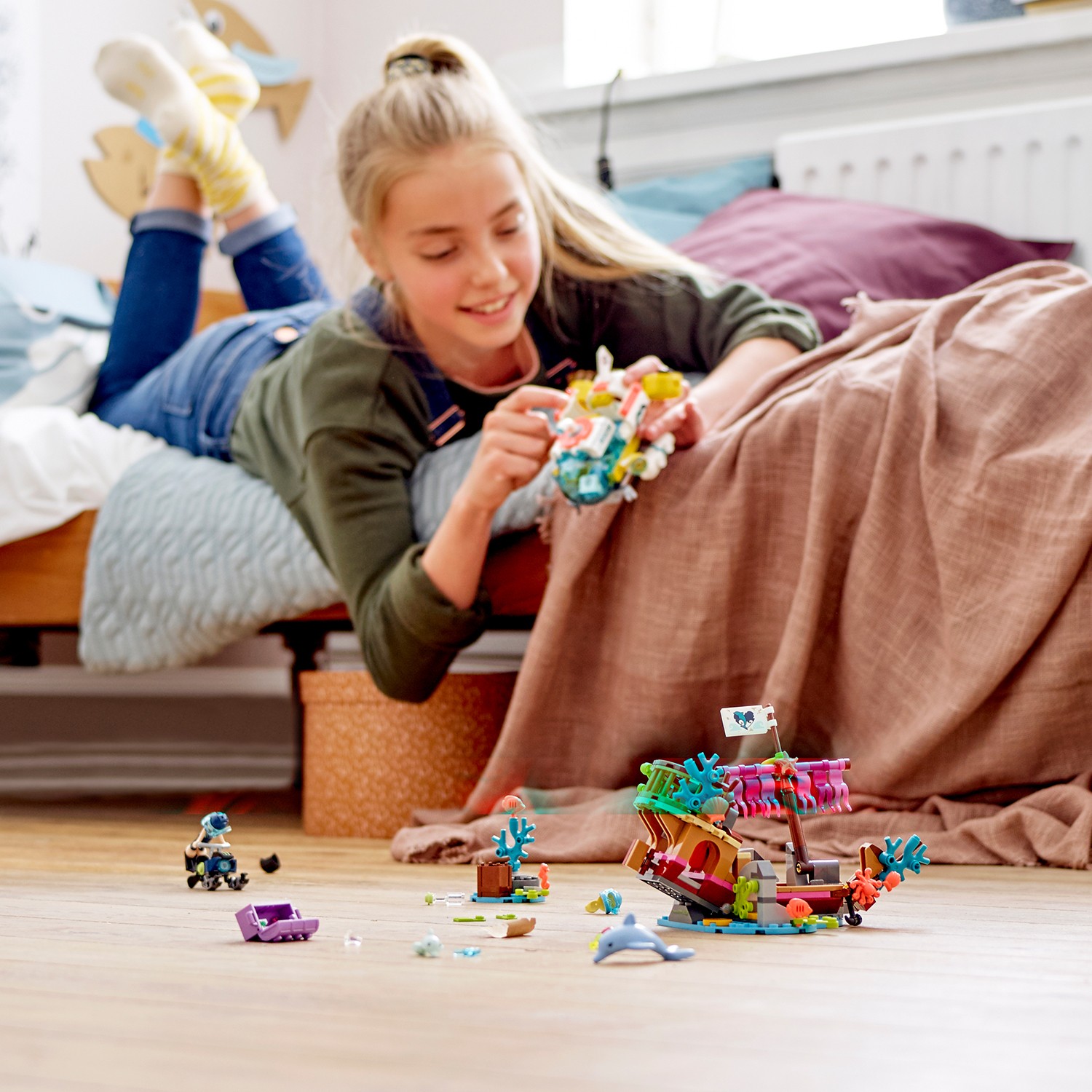 Lego Friends: Nënvarkë shpëtimi për delfinët - Figura 3