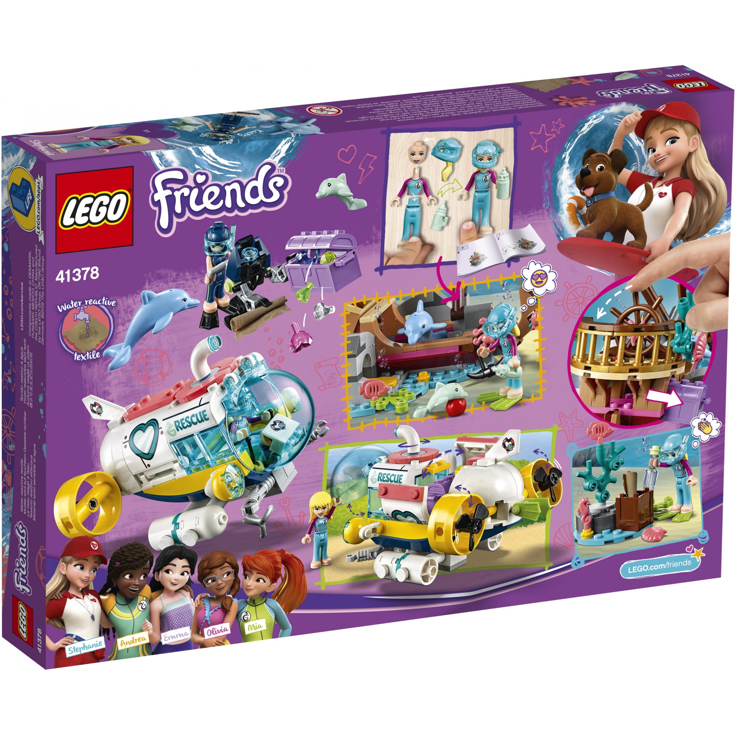 Lego Friends: Nënvarkë shpëtimi për delfinët - Figura 4