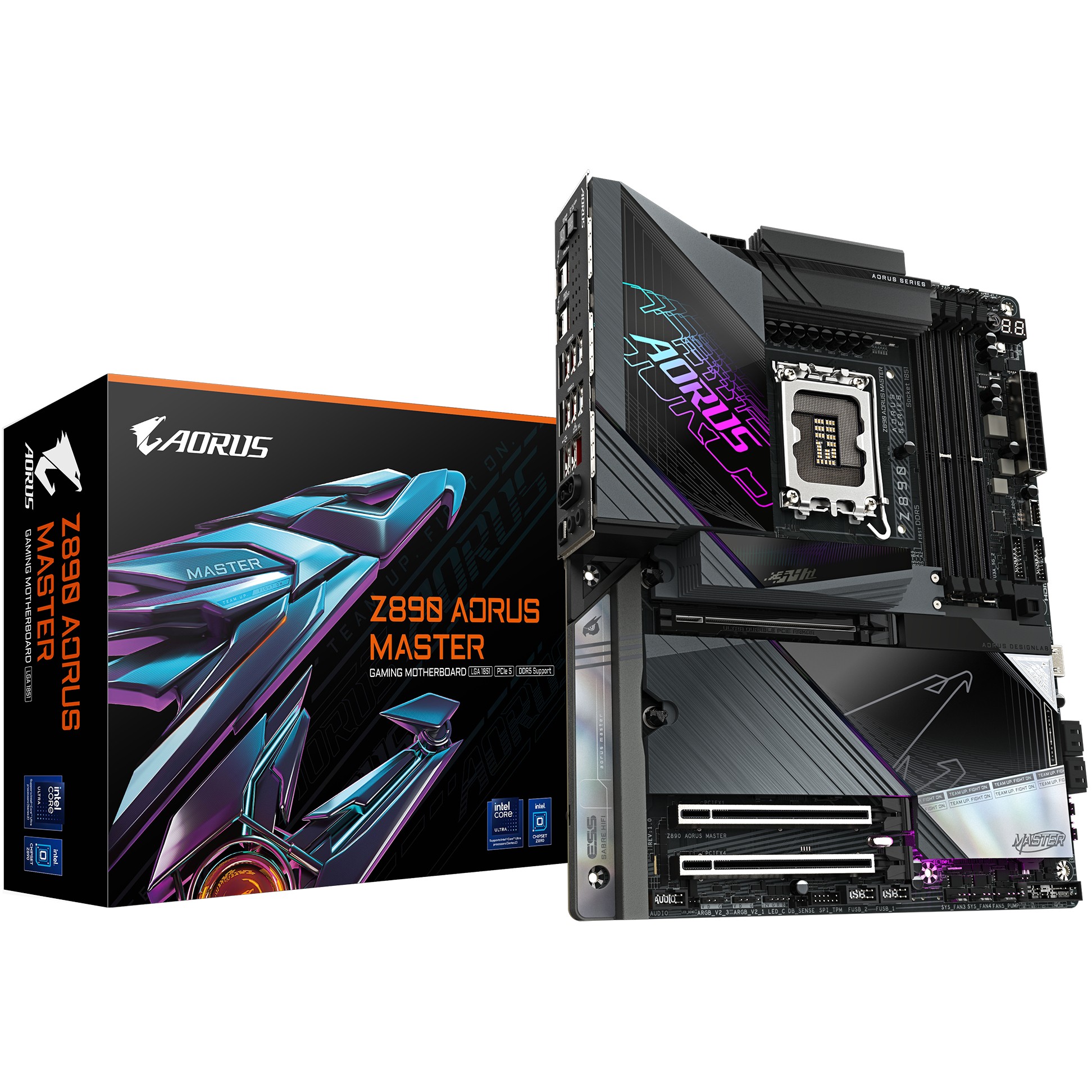 Pllakë Amë AORUS MASTER Z890