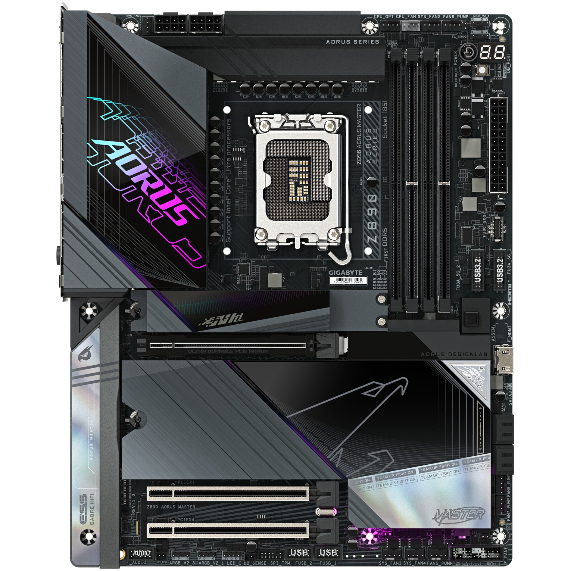 Pllakë Amë AORUS MASTER Z890 - Figura 2