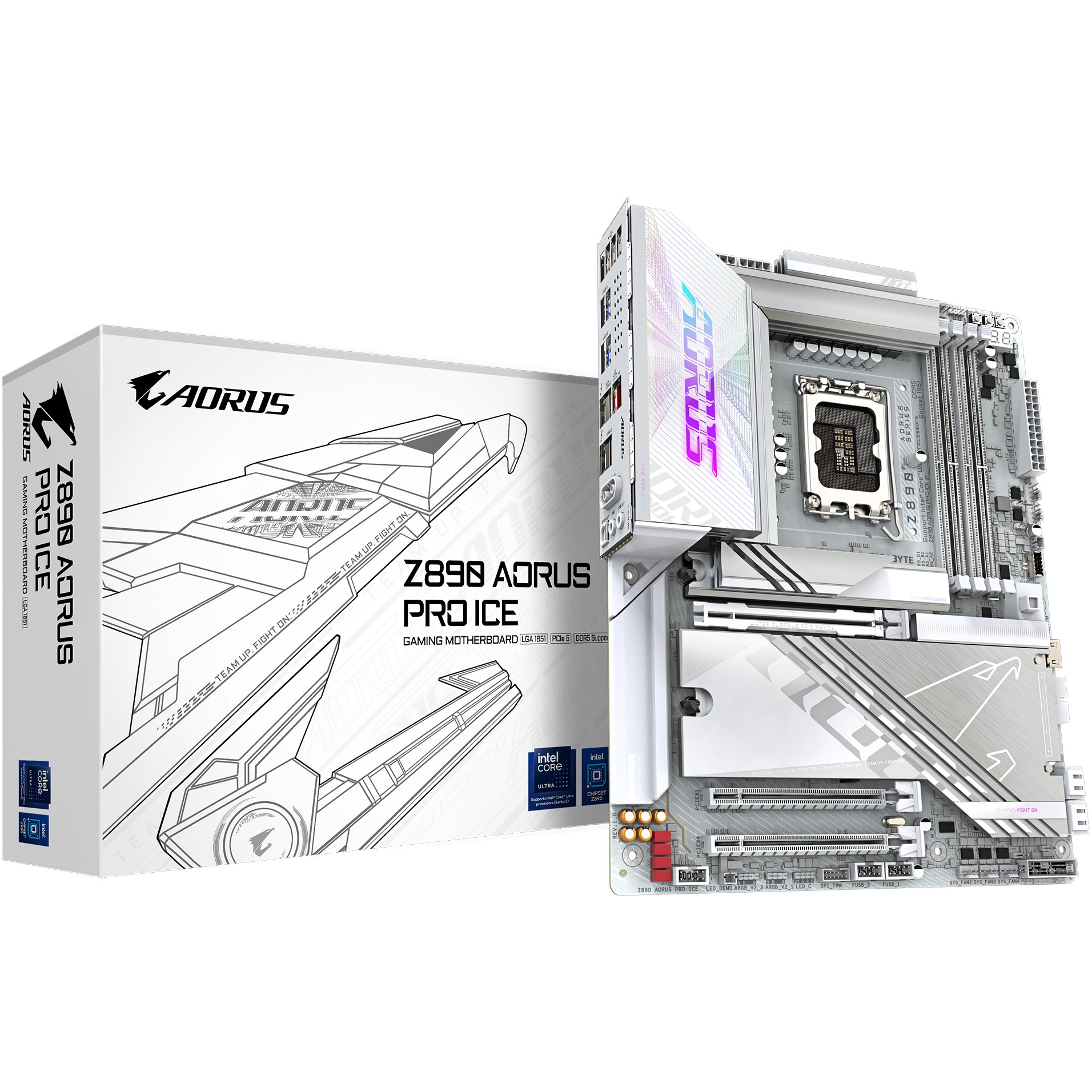Pllakë Amë AORUS PRO ICE Z890