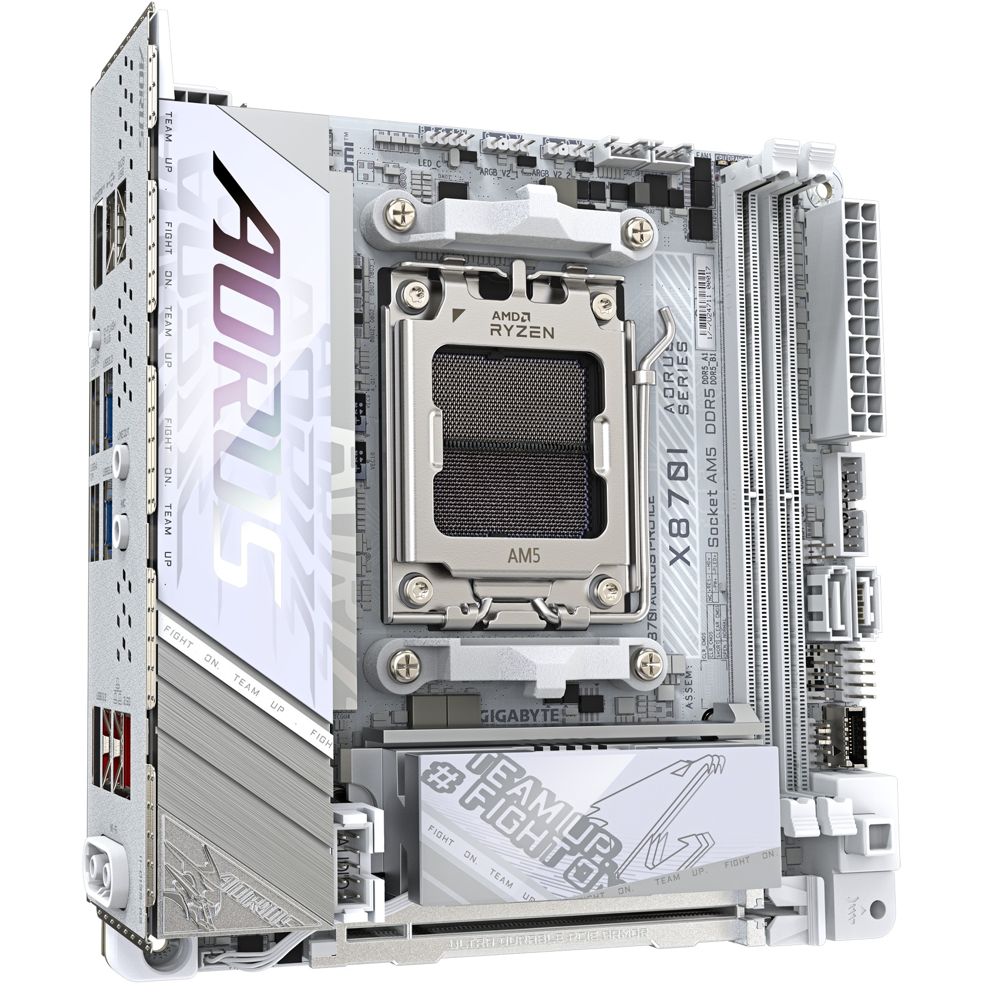 Pllakë Amë GIGA X870I AORUS PRO ICE X870/DDR5/M-ITX - Figura 3