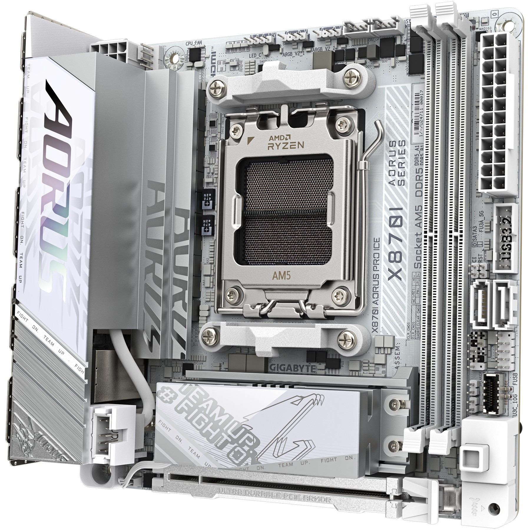 Pllakë Amë GIGA X870I AORUS PRO ICE X870/DDR5/M-ITX - Figura 4
