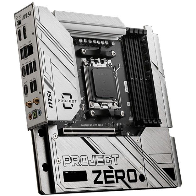 Pllakë Amë MSI B650M PROJECT ZERO DDR5 mATX - Figura 2