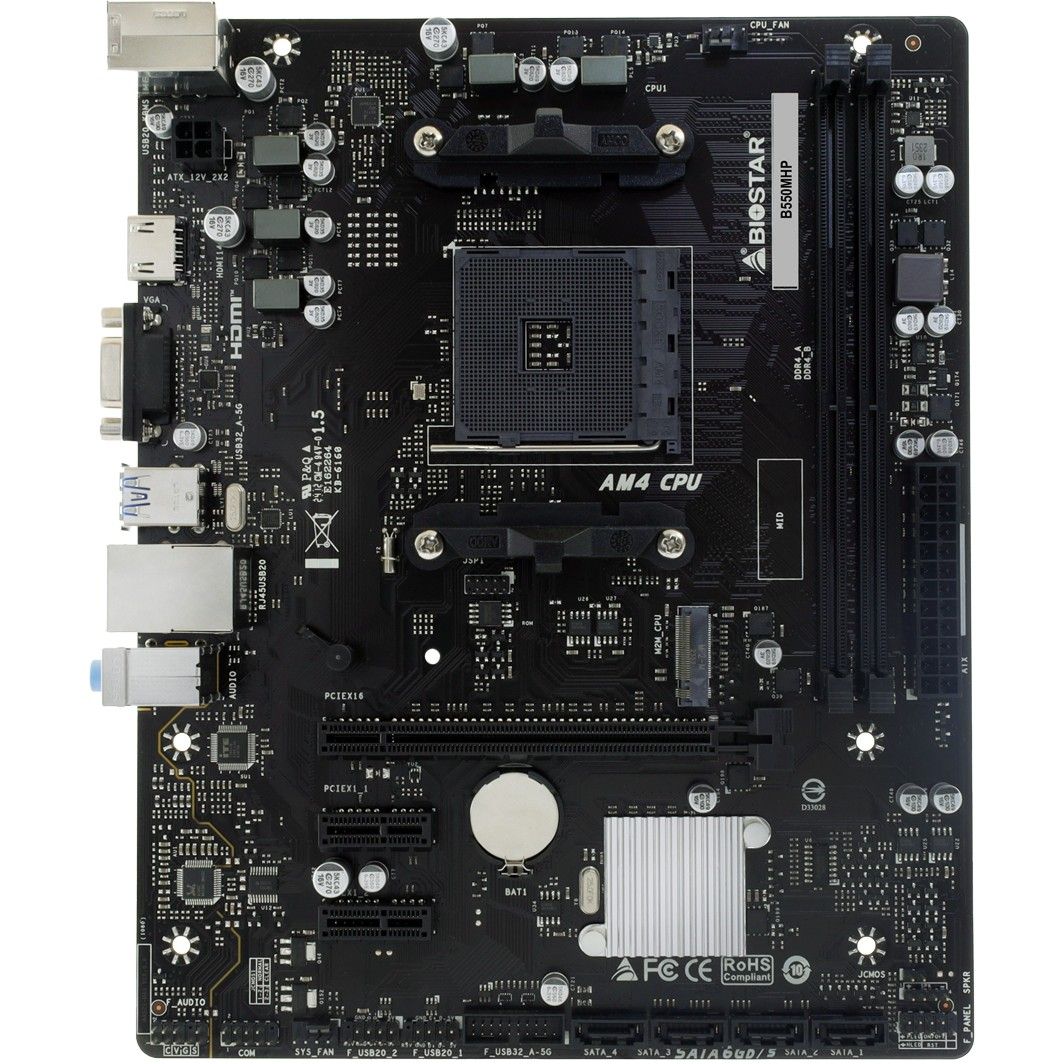 Pllakë Amë Biostar B550MHP DDR4 mATX