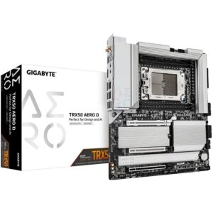 Pllakë Amë AMD Gigabyte TRX50 AERO D / ATX / DDR5 / DisplayPort