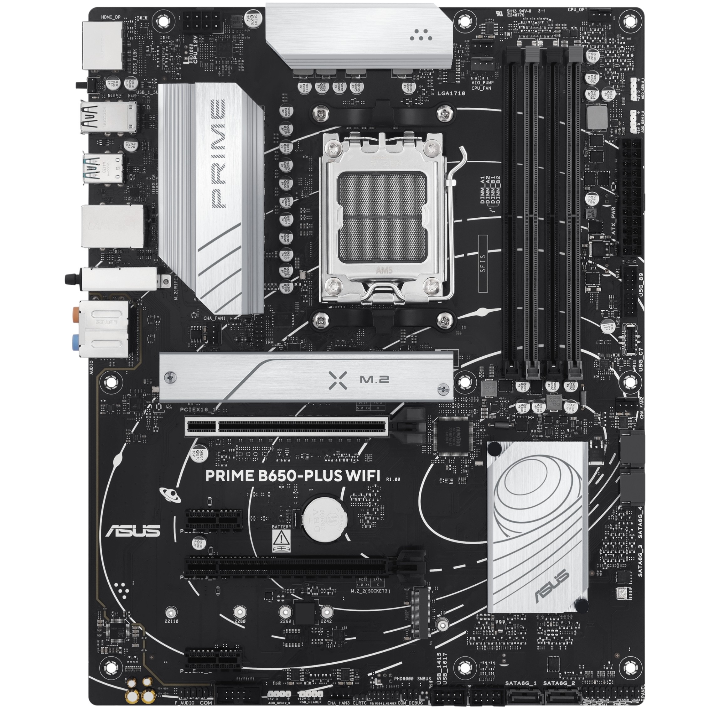 Pllakë Amë AMD AM5 ASUS PRIME B650-PLUS WIFI / DDR5 / ATX / HDMI+DP - Figura 2