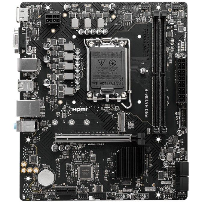 Pllakë Amë PRO H610M-E DDR5 mATX - Figura 2