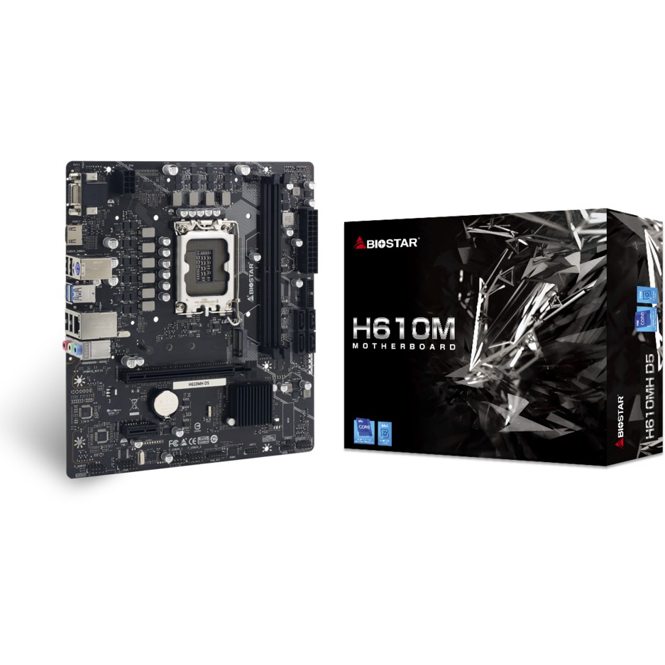 Pllakë amë H610MH D5 (H610.S1700.mATX.DDR5) - Figura 4
