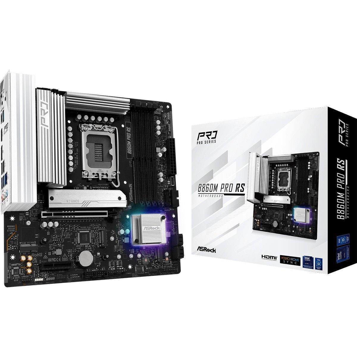 Pllakë Amë B860M Pro RS 1851 mATX HDMI/DP DDR5