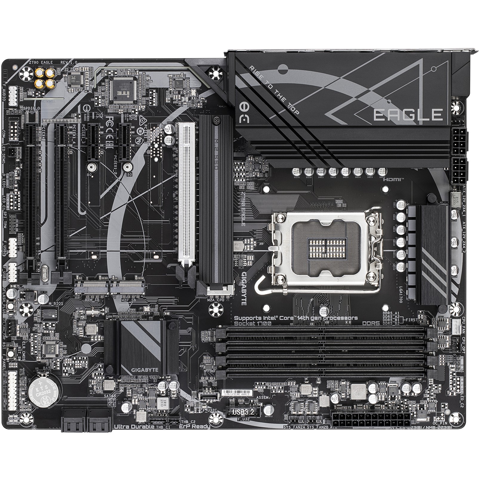 Pllakë Amë MB Intel Gigabyte Z790 Eagle / LGA 1700 / DDR5 / HDMI+DP - Figura 4