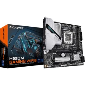Pllakë Amë H810M GAMING WIFI6 / LGA 1851 / mATX / DDR5 / HDMI+DP