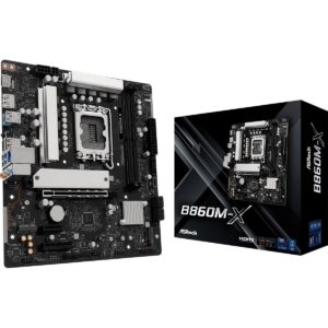 Pllakë Amë MB Intel Biostar B860M-X / Intel Socket 1851 / DDR5 / mATX / HDMI+DP