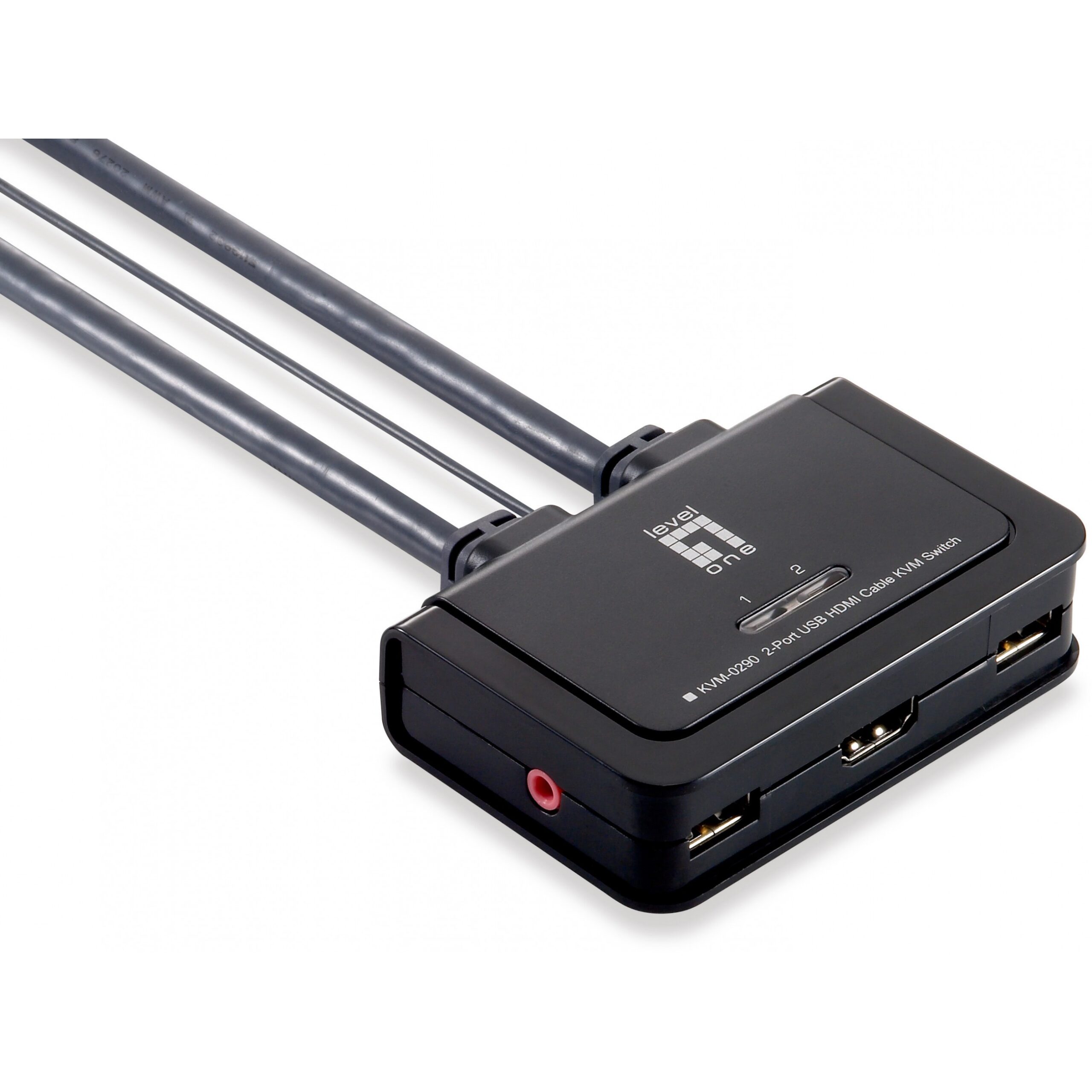 Switch KVM / 0290 / 2-Port / HDMI + USB + Audio