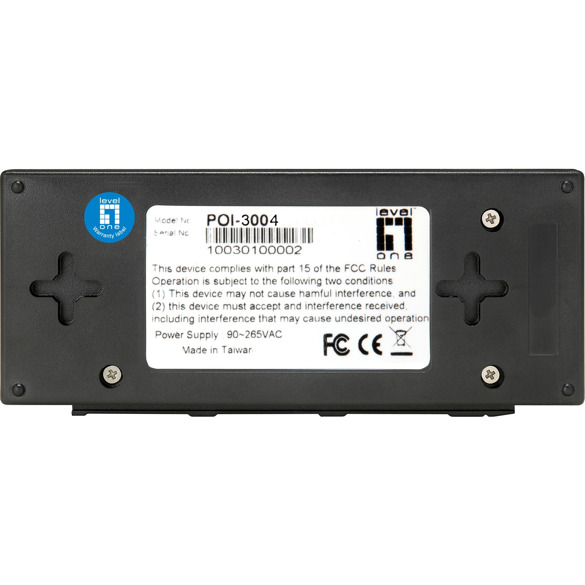 2x FE PoE-Injektor Adapter POI-3004 30.0W PoE - Figura 3