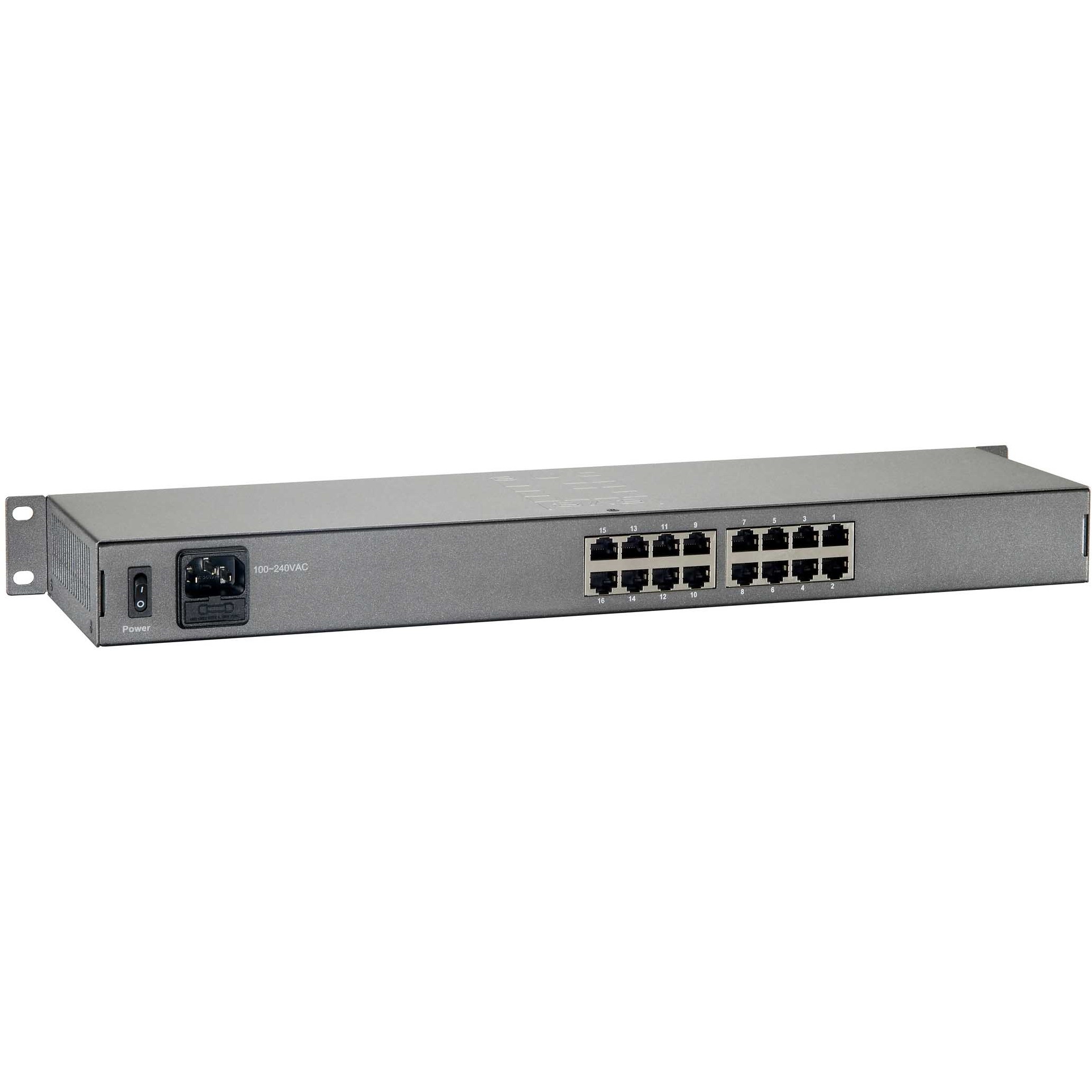 Switch 16x FE FEP-1601W150 19" 150W 16xPoE - Figura 2