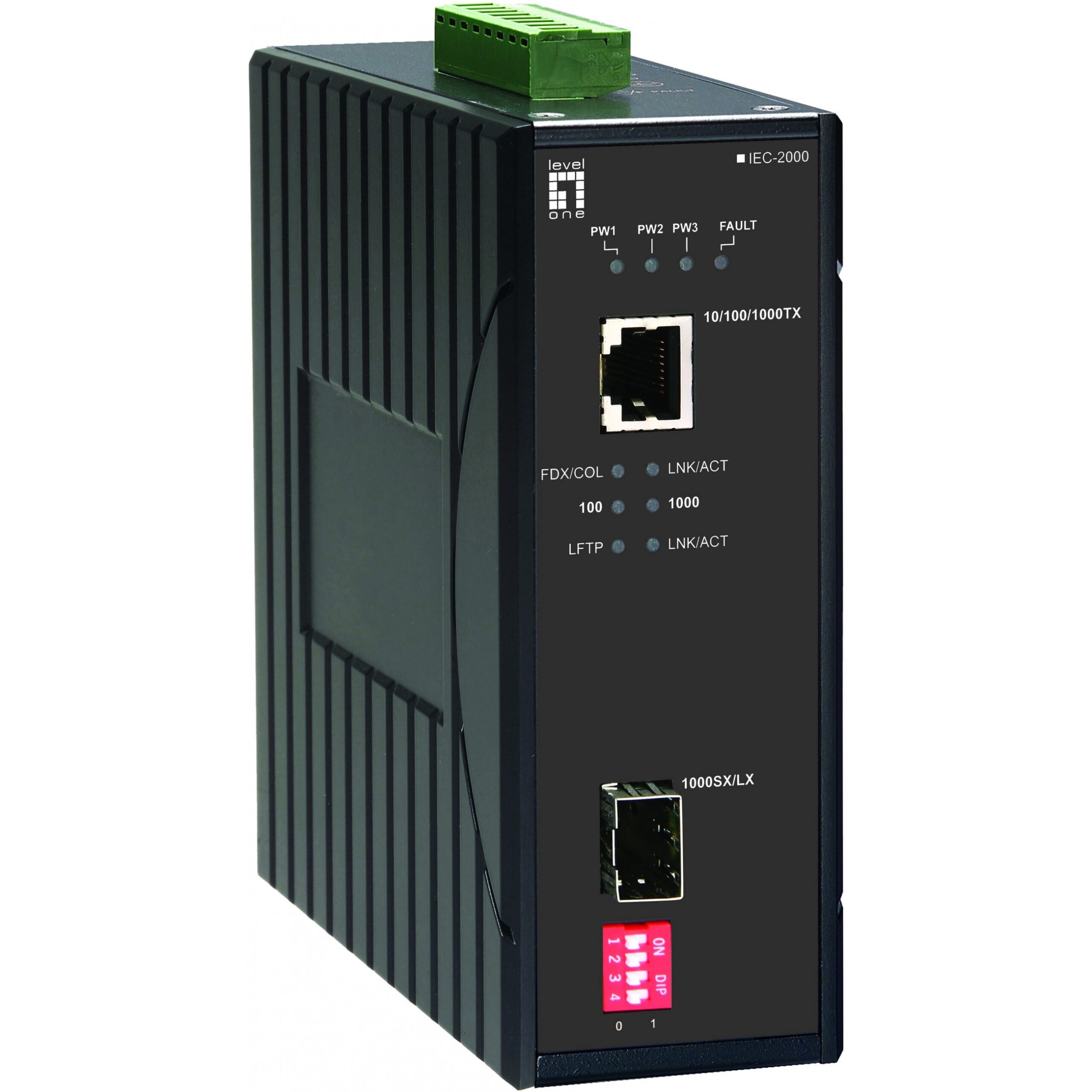 Konverter IEC-2000 10/100TX>100FX 2km