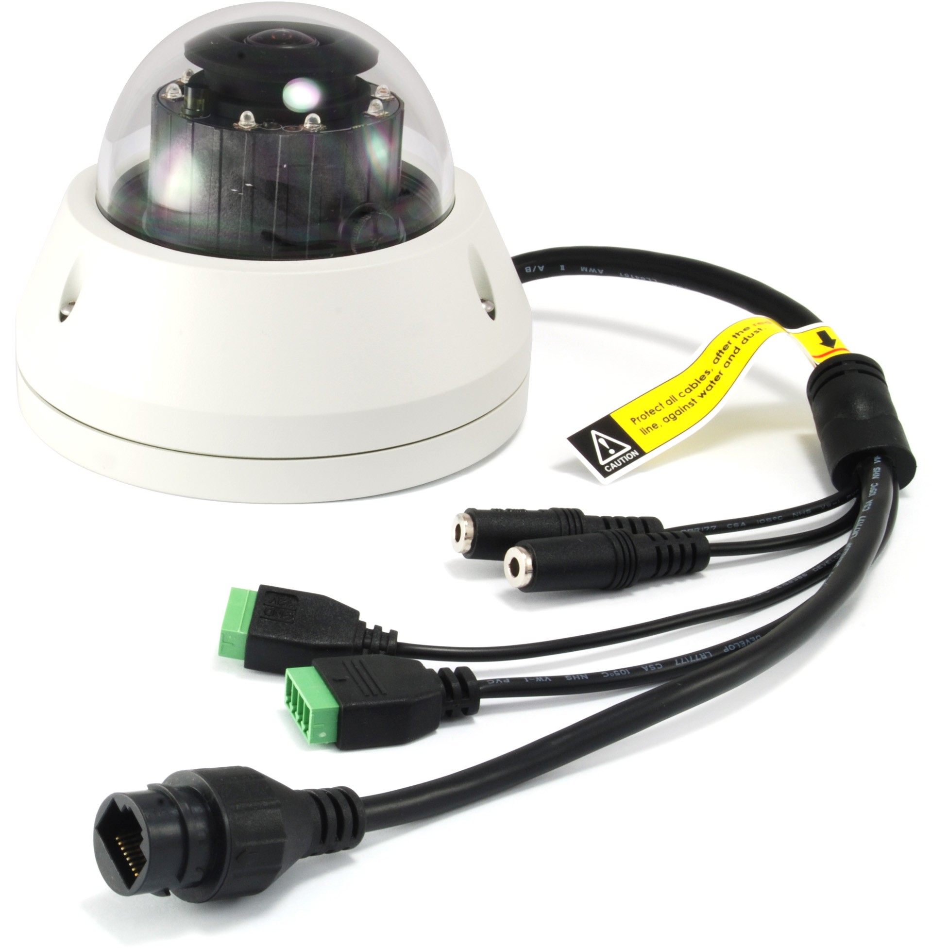 IPCam FCS-3306 Dome Out 3MP H.265 IR 13W PoE - Figura 3