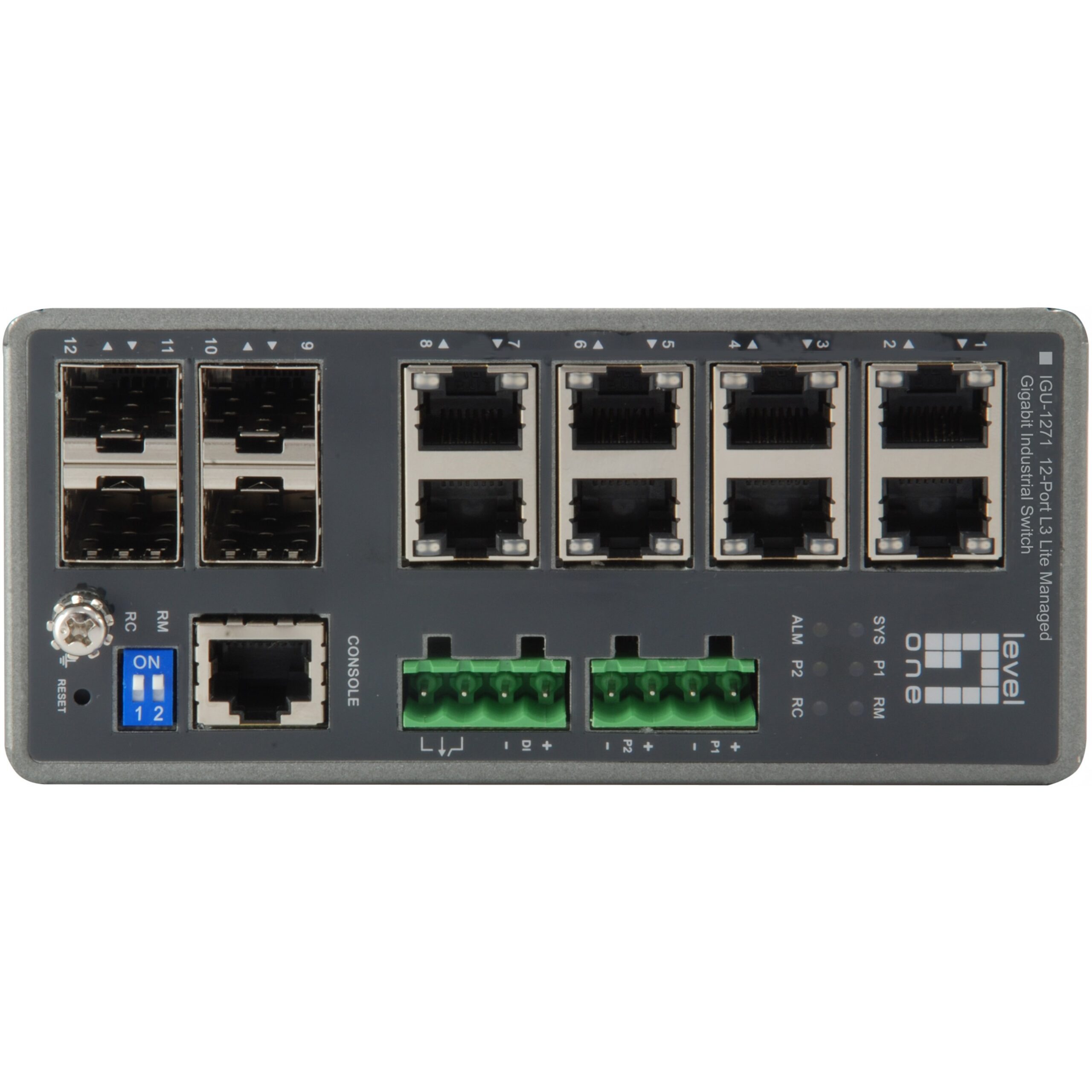 Switch 8x GE IGU-1271 4xGSFP 8xPoE - Figura 2