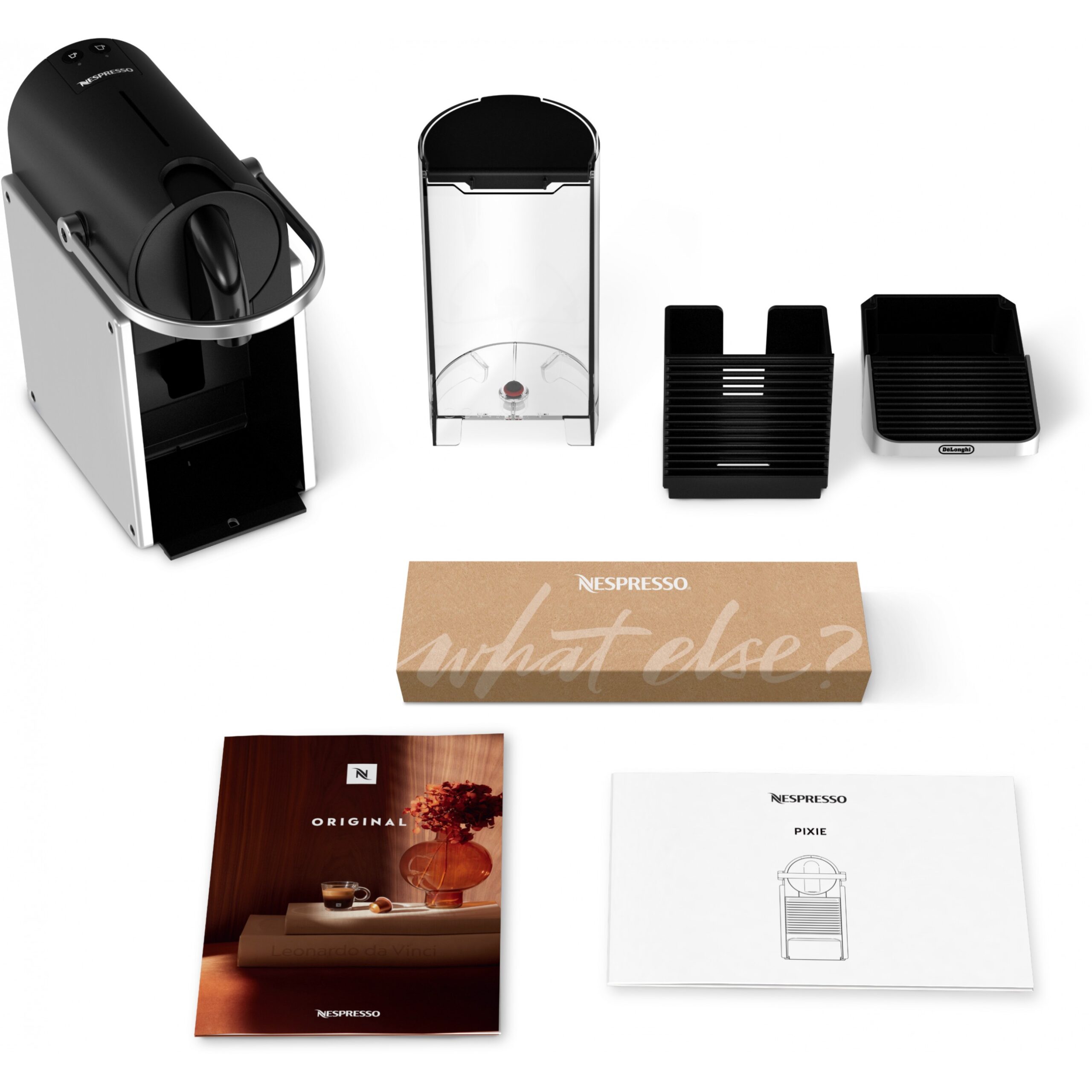 Aparat për kafe DeLonghi Pixie EN127.S / I zi/Hiri - Figura 3