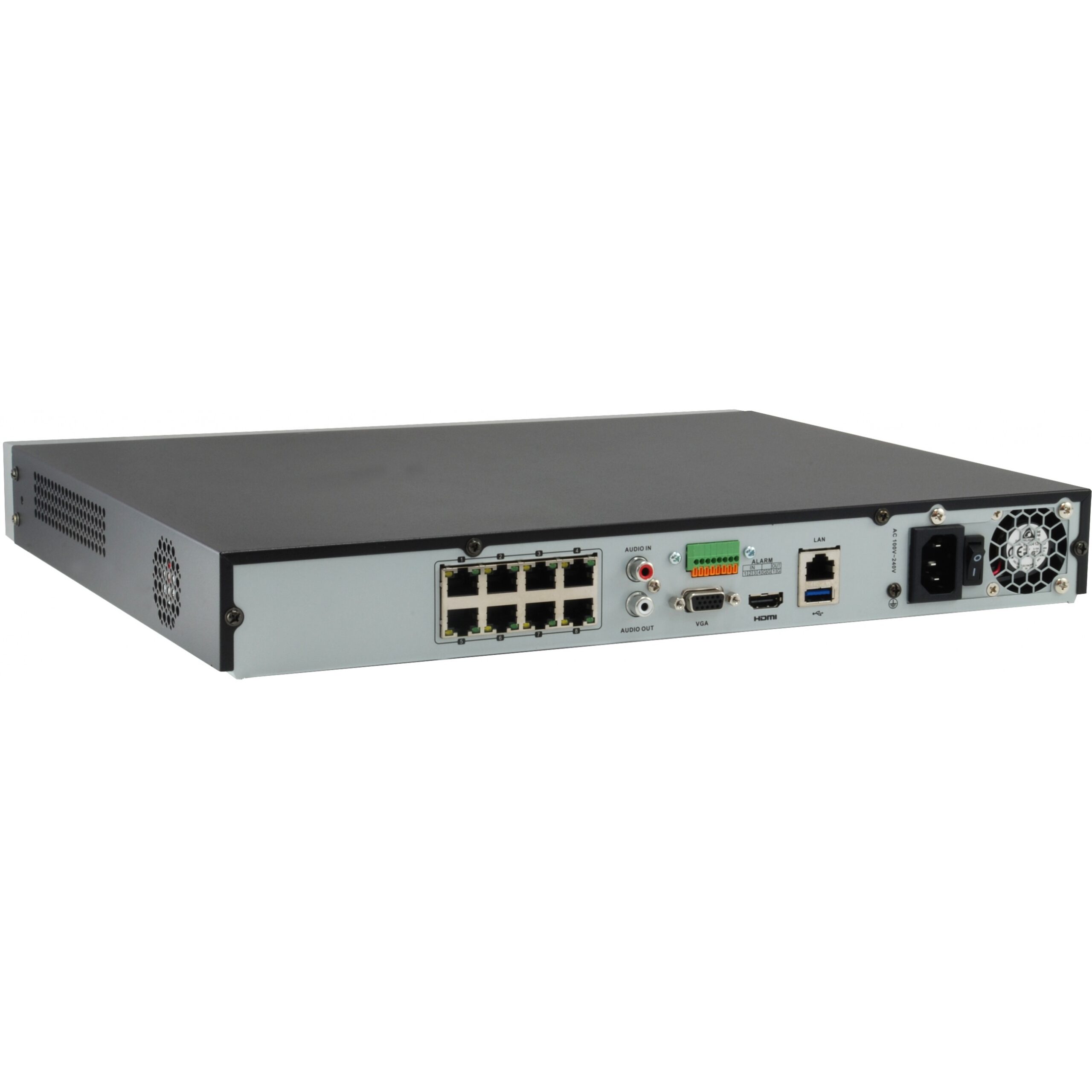 NVR-0508 8-Kanal Netzwerk Videorek. PoE H.265/264 - Figura 2