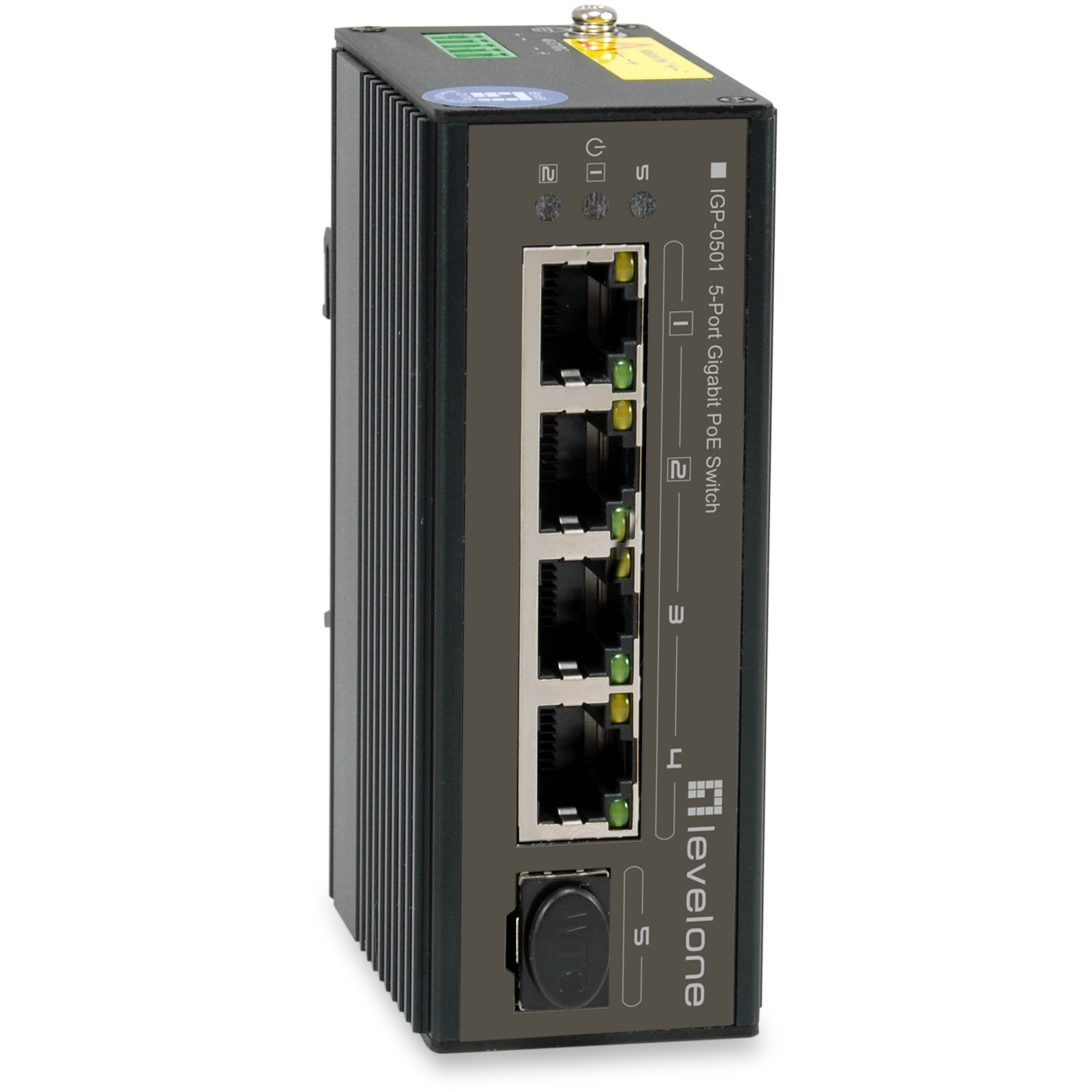 Switch 4x GE IGP-0501 1xGSFP 4xPoE+ - Figura 2