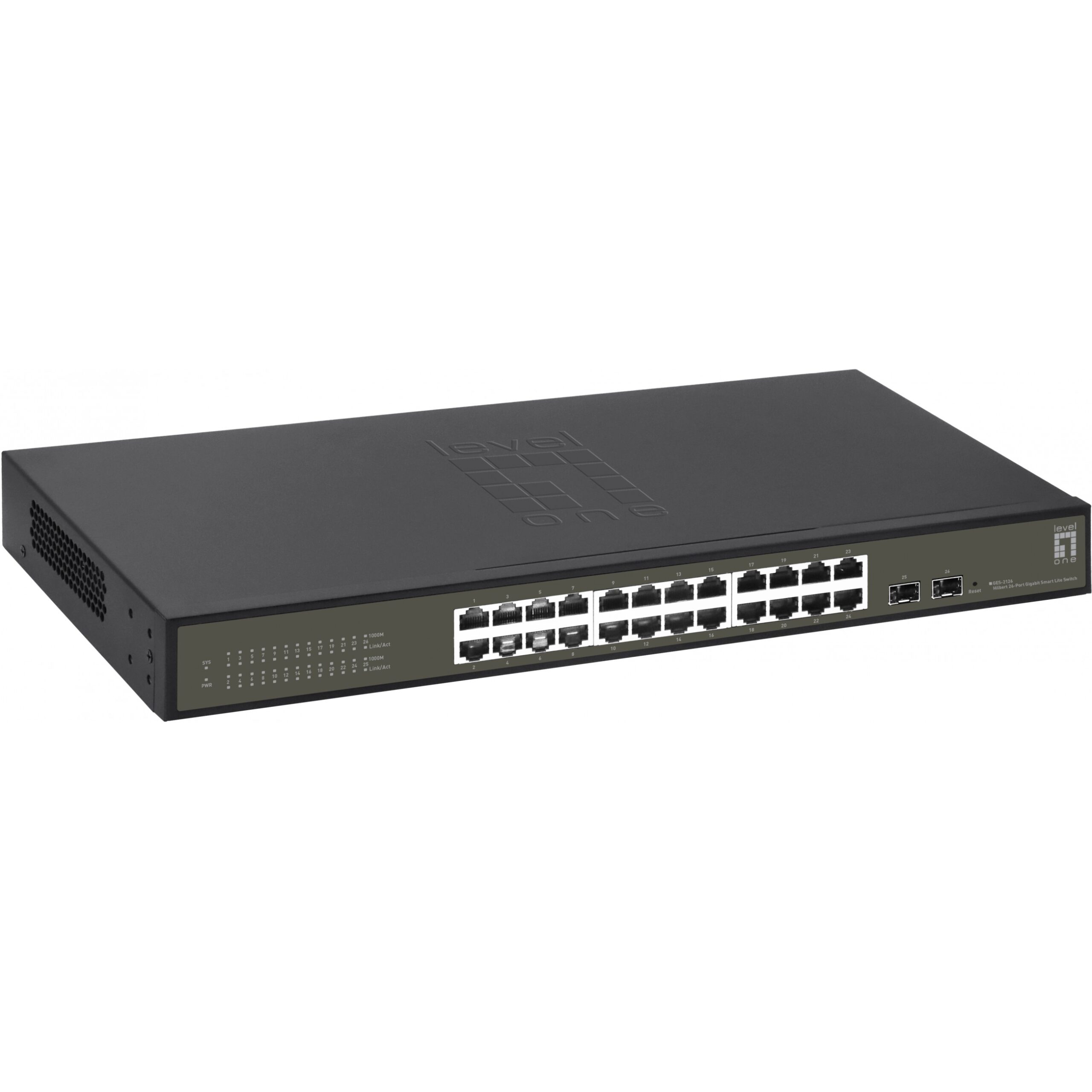 Switch 24x GE GES-2126 2xGSFP 19" Hilbert - Figura 4