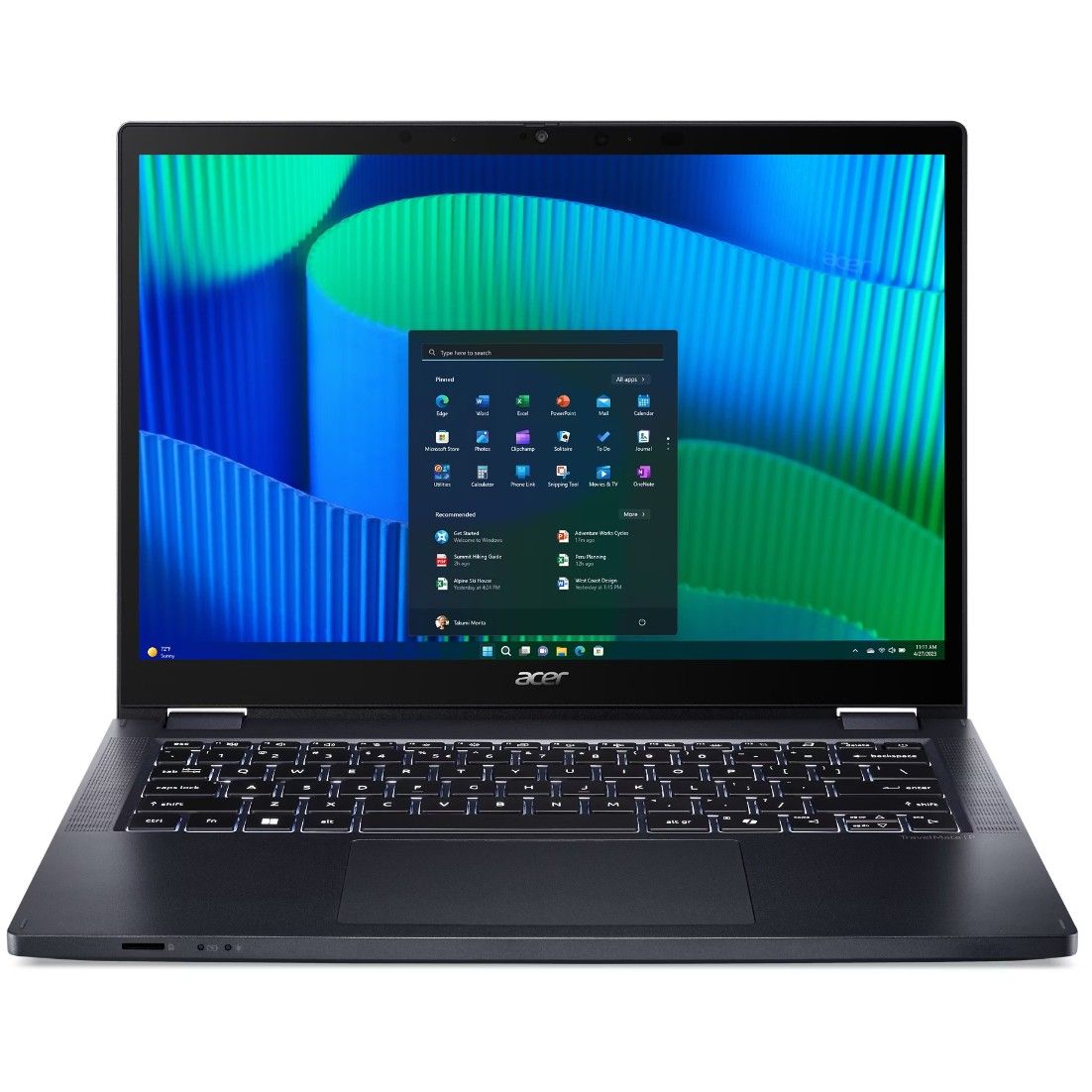 Laptop Acer TravelMate P4 Spin / Ultra 7 155U / 32GB DDR5 / 1TB / 14" WUXGA IPS Touch / Intel Graphics / DE - Zezë