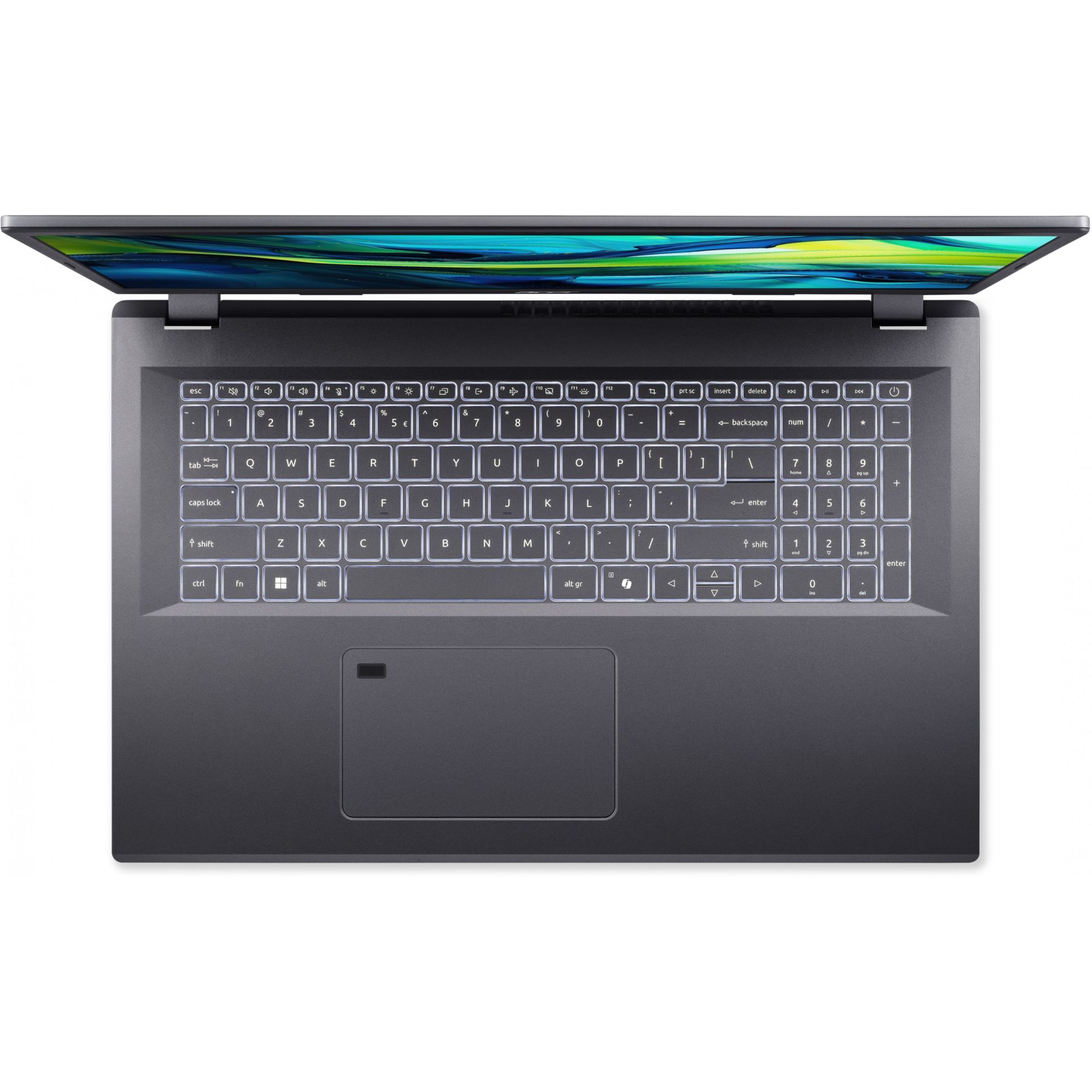 Laptop Acer Aspire 5 / Core 5 120U / 32GB LPDDR5 / 512GB / 17.3" FUll HD IPS / Intel Graphics / DE - Gri - Figura 2